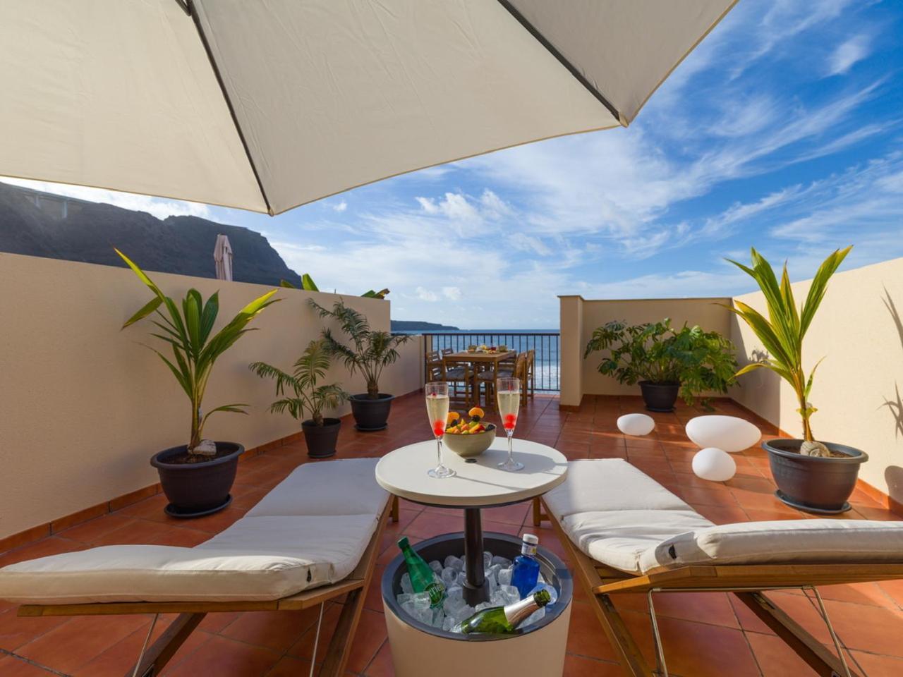 Giraud II - Secluded Beachfront Duplex Santa Maria de Guia de Gran Canaria Luaran gambar