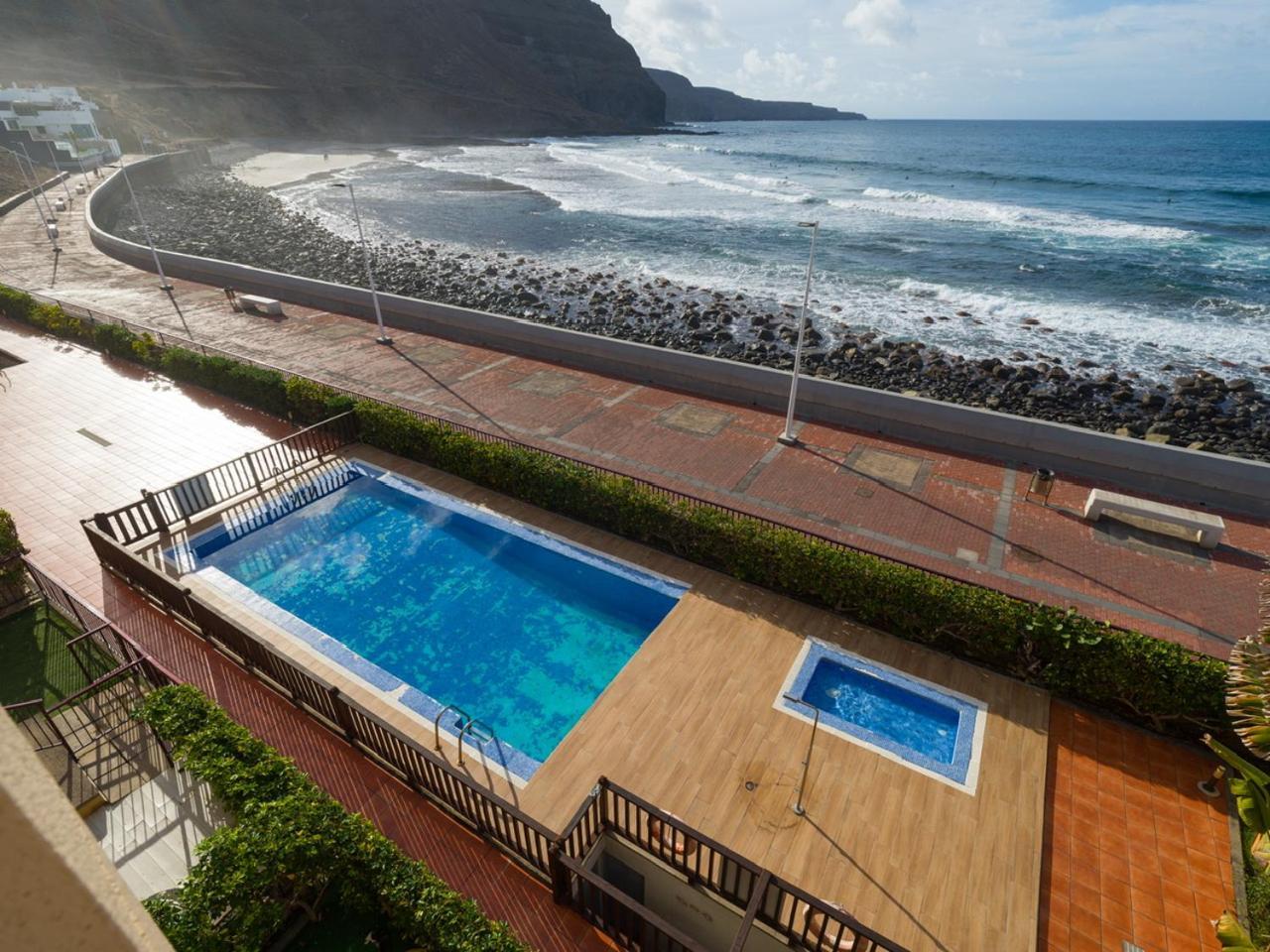 Giraud II - Secluded Beachfront Duplex Santa Maria de Guia de Gran Canaria Luaran gambar