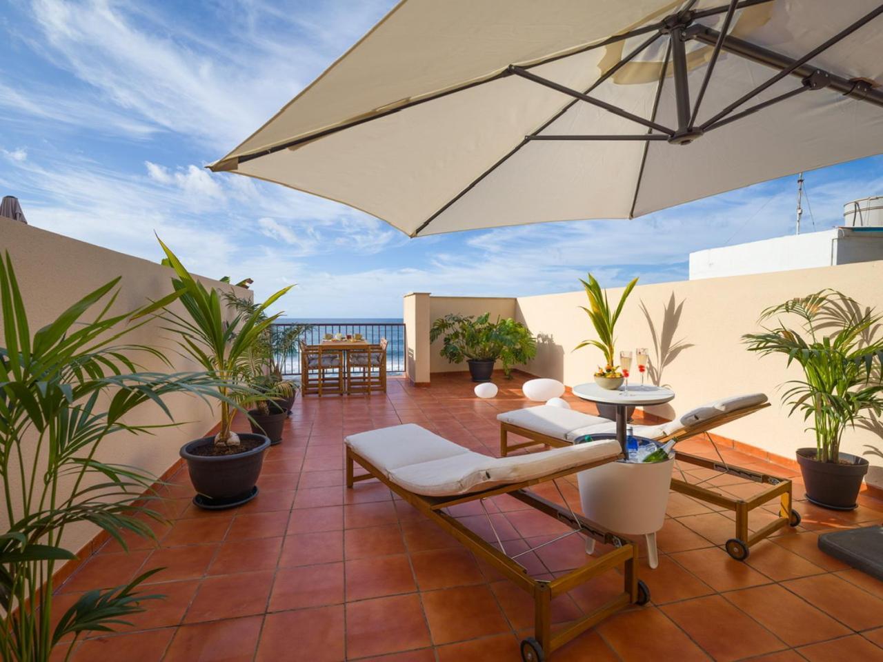 Giraud II - Secluded Beachfront Duplex Santa Maria de Guia de Gran Canaria Luaran gambar